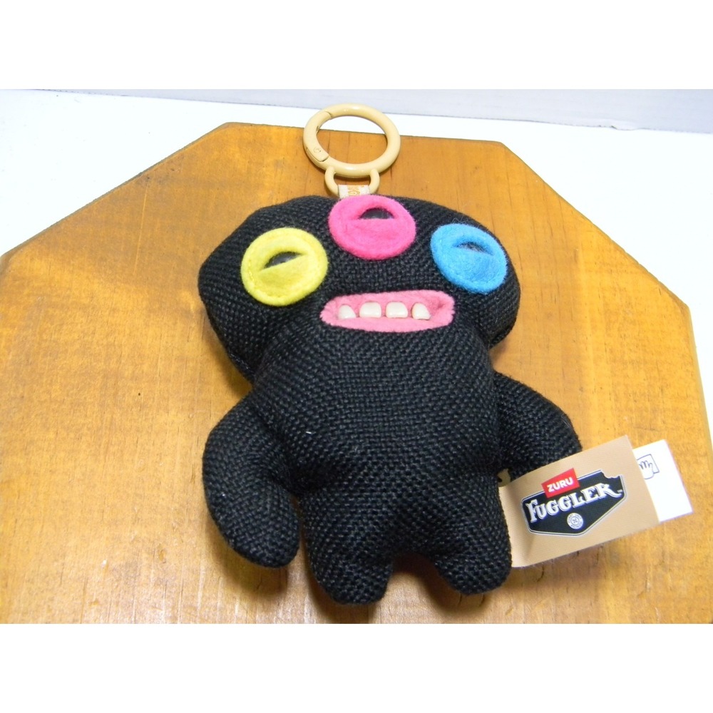 ZURU Fuggler Keyring 15760J Annoyed Alien Plush Bag Charm Keychain New